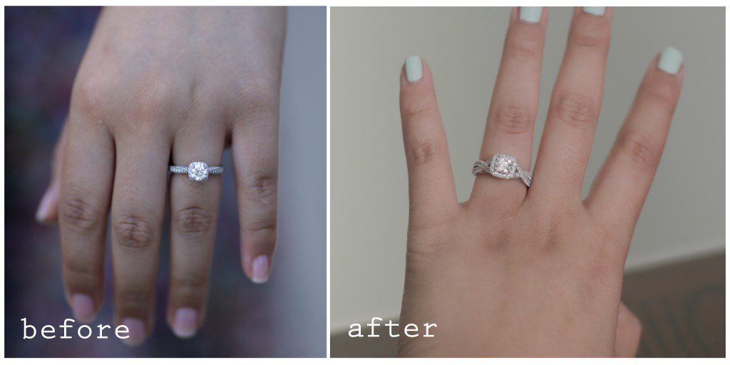 Engagement Rings customize AFTER the proposal wedding