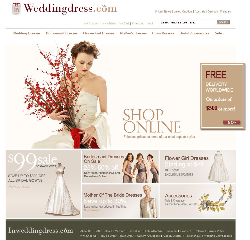 buy wedding dress online review experience tips advice